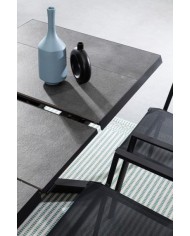 Tavolo allungabile Robert 143/183x88 Antracite Bizzotto