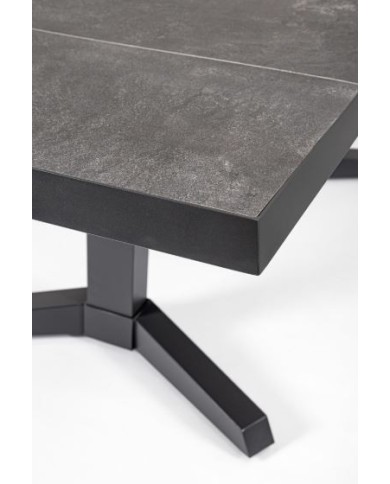 Tavolo allungabile Robert 143/183x88 Antracite Bizzotto