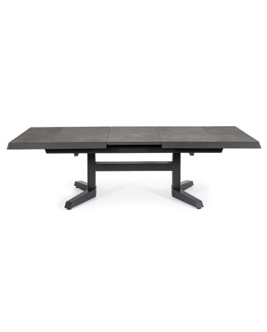 Tavolo allungabile Robert 143/183x88 Antracite Bizzotto