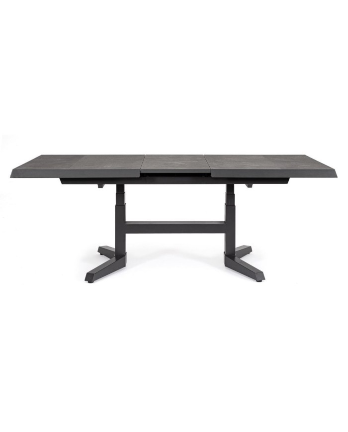 Tavolo allungabile Robert 143/183x88 Antracite Bizzotto