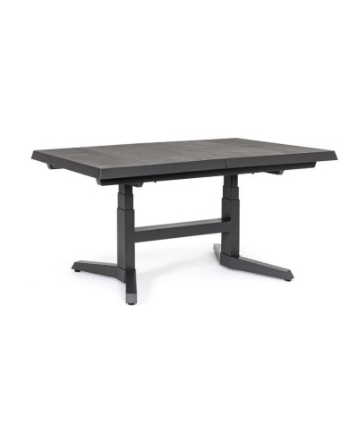 Tavolo allungabile Robert 143/183x88 Antracite Bizzotto