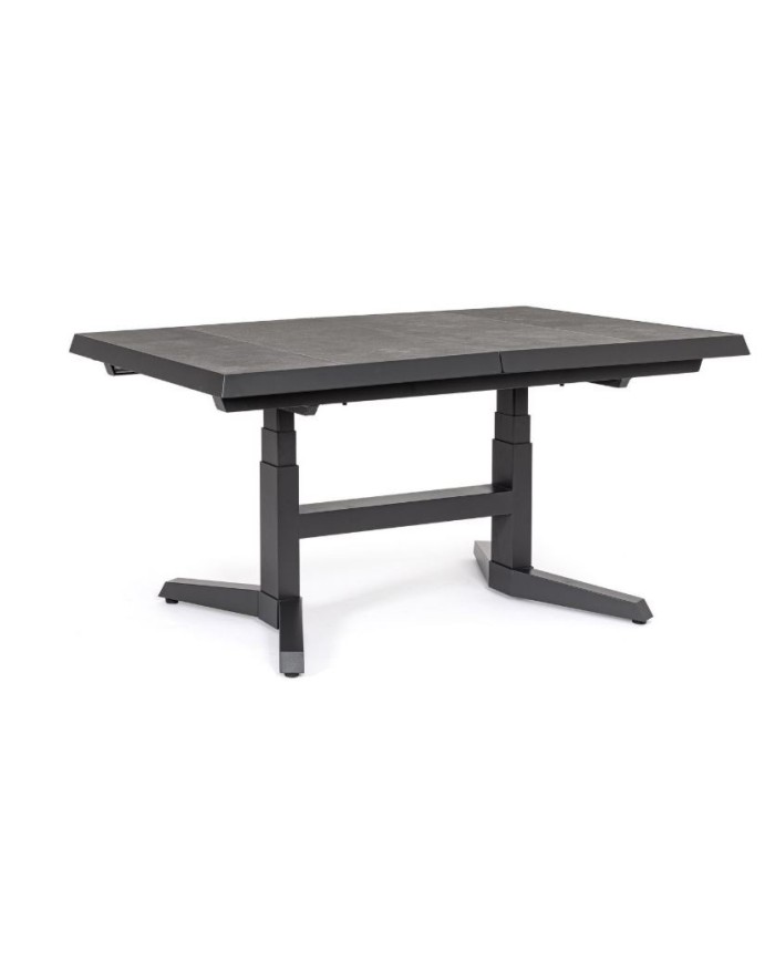 Tavolo allungabile Robert 143/183x88 Antracite Bizzotto