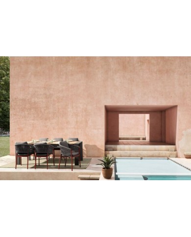 Tavolo allungabile Cameron 228/294x100 Antracite Bizzotto