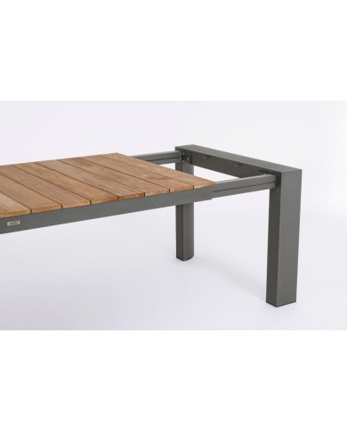 Tavolo allungabile Cameron 228/294x100 Antracite Bizzotto