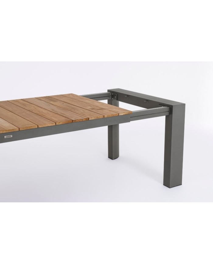 Tavolo allungabile Cameron 228/294x100 Antracite Bizzotto