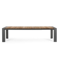 Tavolo allungabile Cameron 228/294x100 Antracite Bizzotto