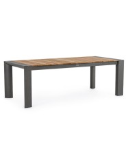 Tavolo allungabile Cameron 228/294x100 Antracite Bizzotto
