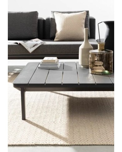 Tavolino Matrix 99x99 Antracite Bizzotto