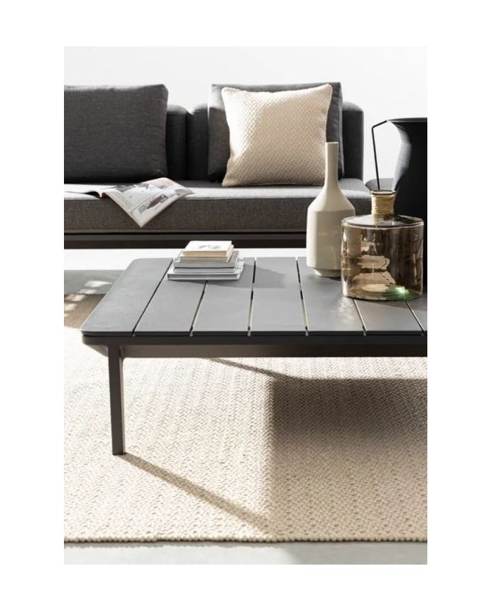 Tavolino Matrix 99x99 Antracite Bizzotto