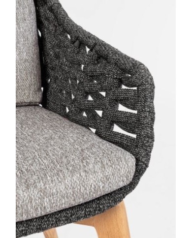 Sedia C-BR-C-C Tamires Antracite Bizzotto