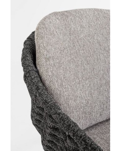 Sedia C-BR-C-C Tamires Antracite Bizzotto