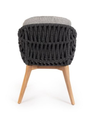 Sedia C-BR-C-C Tamires Antracite Bizzotto