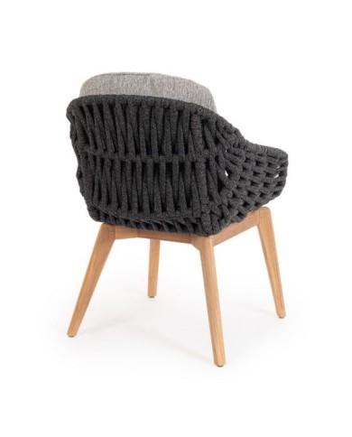 Sedia C-BR-C-C Tamires Antracite Bizzotto