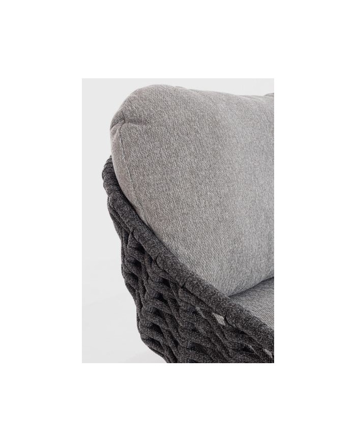 Divano 2-3P-C-C Tamires Antracite Bizzotto