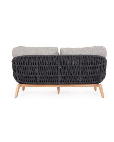 Divano 2-3P-C-C Tamires Antracite Bizzotto