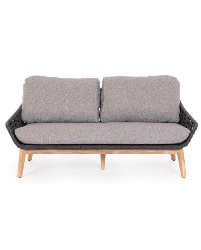 Divano 2-3P-C-C Tamires Antracite Bizzotto