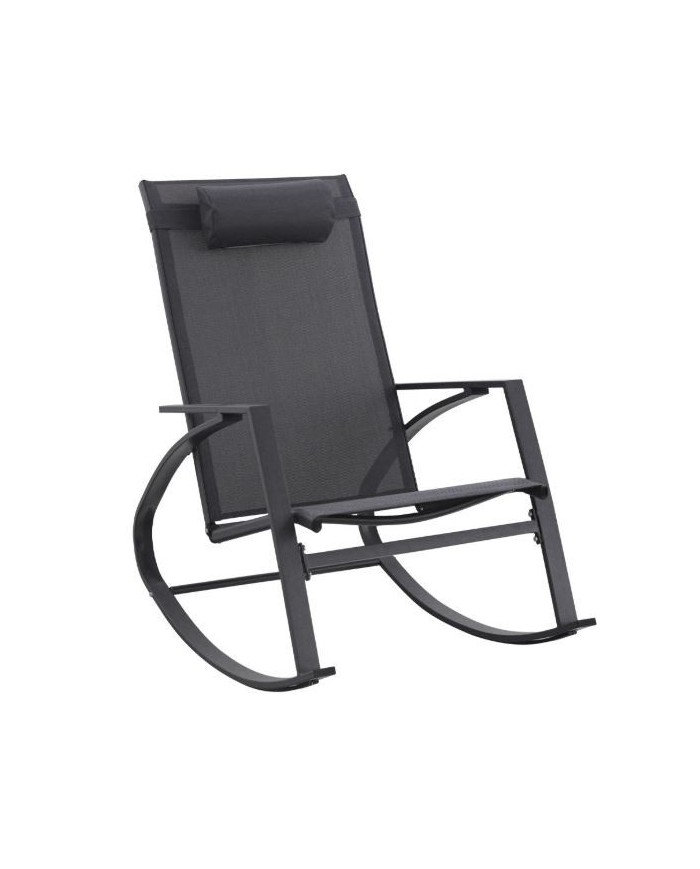 Poltrona dondolo con poggiatesta Demid Bizzotto