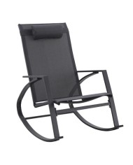 Poltrona dondolo con poggiatesta Demid Bizzotto