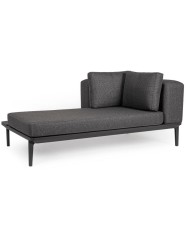 Divano 2P lounge Matrix Antracite Bizzotto