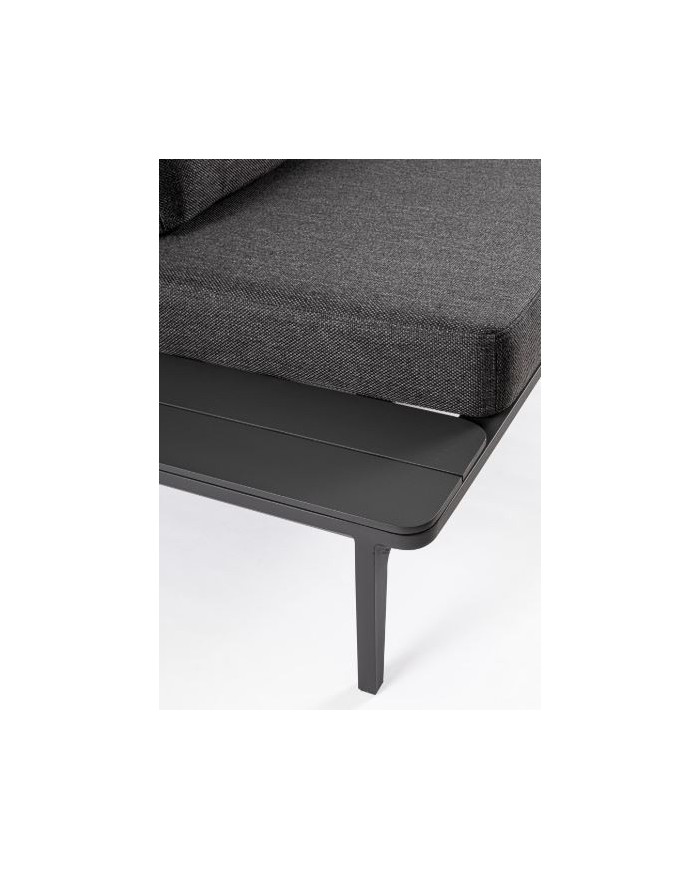 Divano 2P lounge Matrix Antracite Bizzotto