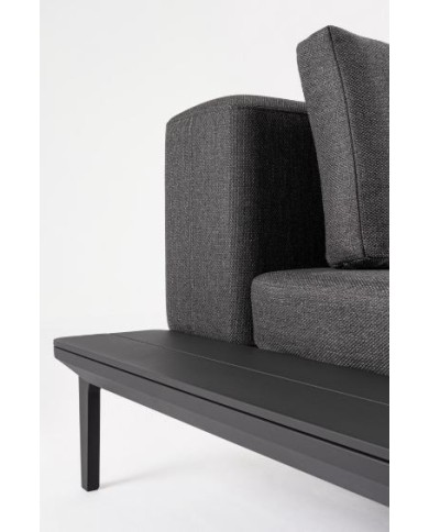Divano 2P lounge Matrix Antracite Bizzotto