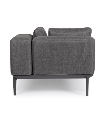 Divano 2P lounge Matrix Antracite Bizzotto