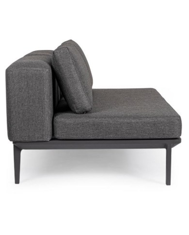 Divano 2P lounge Matrix Antracite Bizzotto