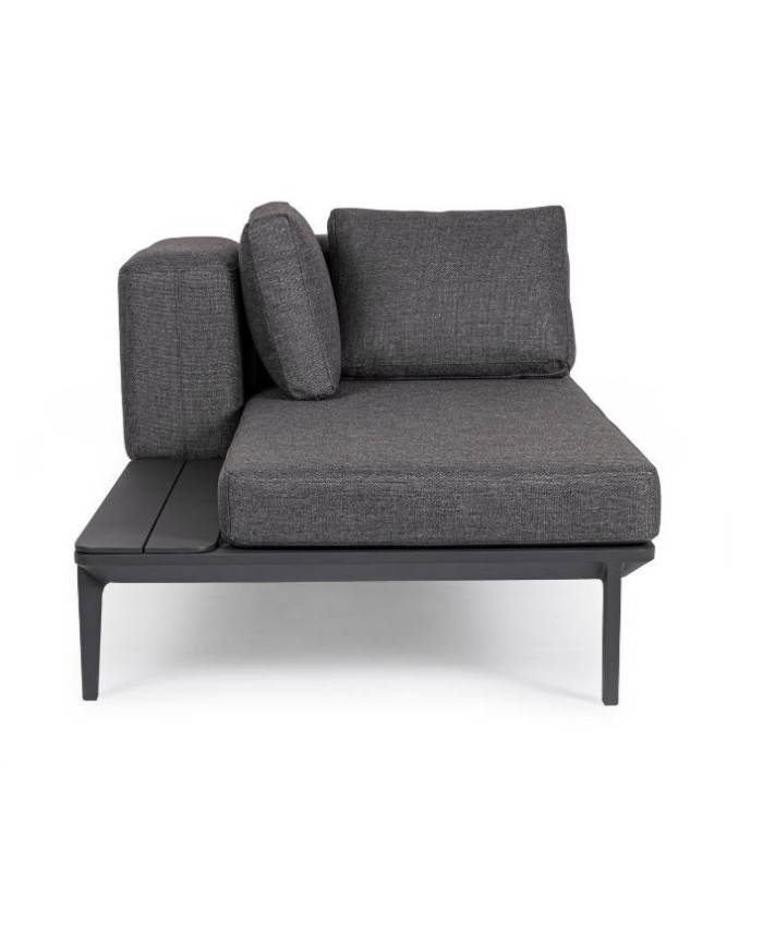 Divano 2P lounge Matrix Antracite Bizzotto