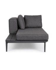 Divano 2P lounge Matrix Antracite Bizzotto