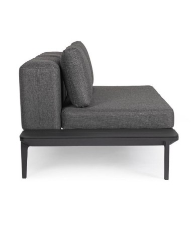 Divano 2P lounge Matrix Antracite Bizzotto