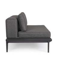 Divano 2P lounge Matrix Antracite Bizzotto