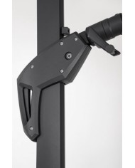 Ombrellone Braccio Aries 4x4 Antracite Naturale Bizzotto