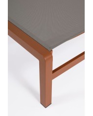 Lettino con ruote Konnor bianco