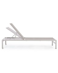 Lettino con ruote Konnor bianco