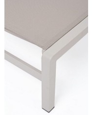 Lettino con ruote Konnor bianco