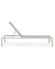 Lettino con ruote Konnor bianco