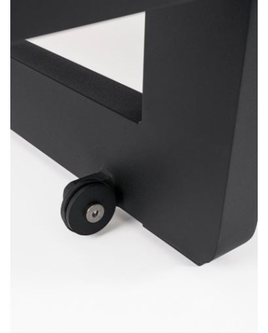 Lettino singolo Infinity Antracite Bizzotto