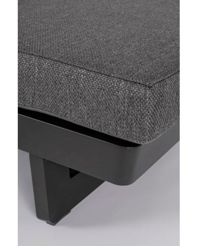 Lettino singolo Infinity Antracite Bizzotto