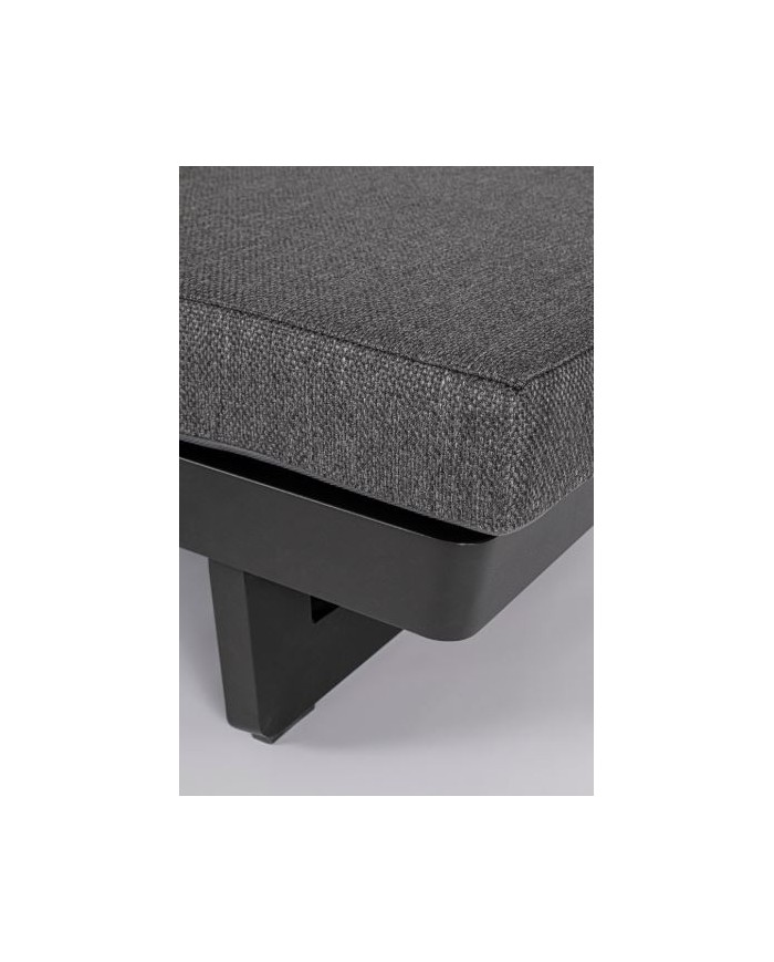 Lettino singolo Infinity Antracite Bizzotto