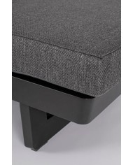 Lettino singolo Infinity Antracite Bizzotto