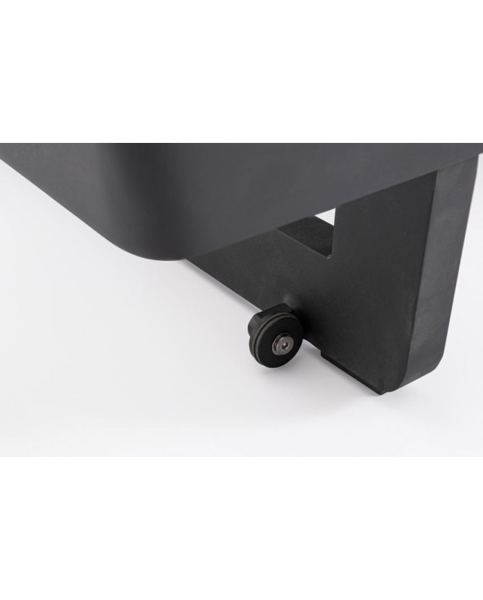 Lettino doppio Infinity antracite Bizzotto