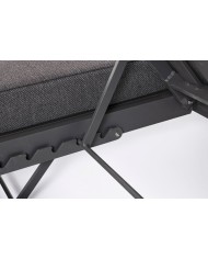 Lettino doppio Infinity antracite Bizzotto