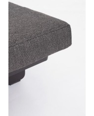 Lettino doppio Infinity antracite Bizzotto