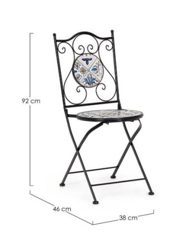 Sedia Pieghevole Mykonos Bizzotto