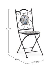 Sedia Pieghevole Mykonos Bizzotto