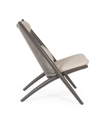 Poltrona lounge con cuscini Aloha Bizzotto 0660368