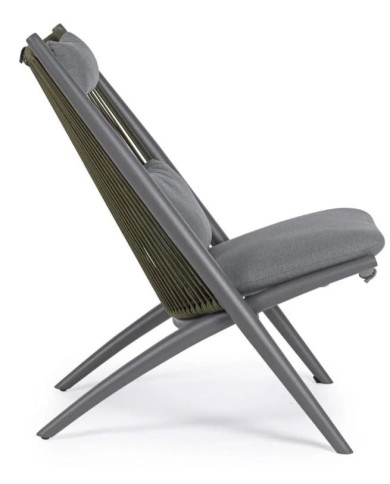 Poltrona lounge con cuscini Aloha Bizzotto 0660368