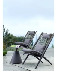 Poltrona lounge con cuscini Aloha Bizzotto 0660368