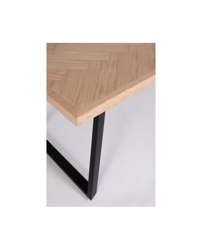 Tavolo Dukat 180x90 Nero Bizzotto