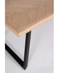 Tavolo Dukat 180x90 Nero Bizzotto